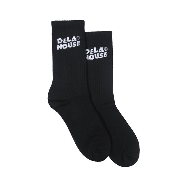 Dela House Logo Socks - Black