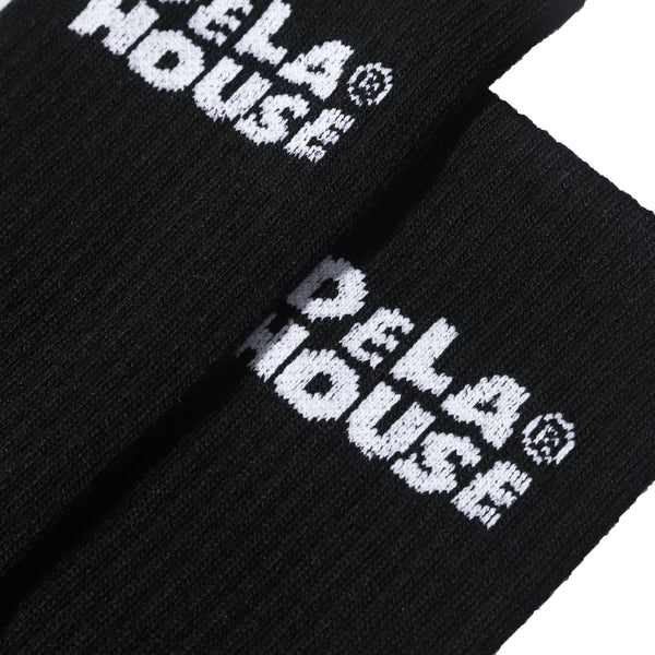 Dela House Logo Socks - Black