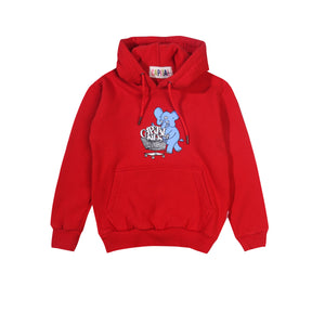 Elephant Hoodie - Red