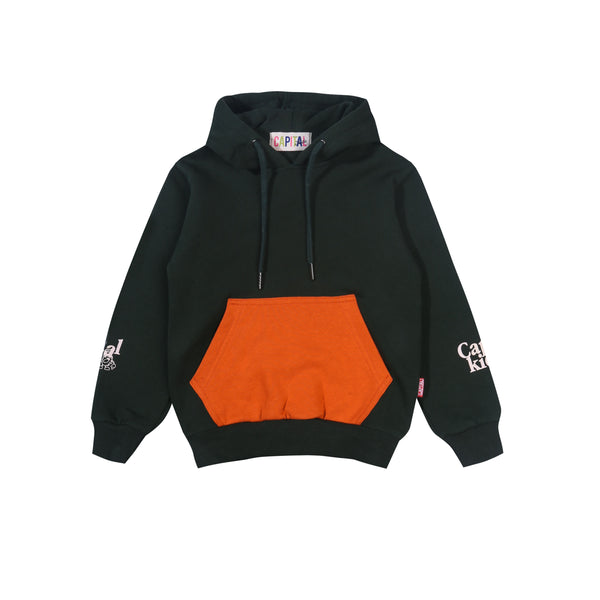 Two-Tone Hoodie - Green