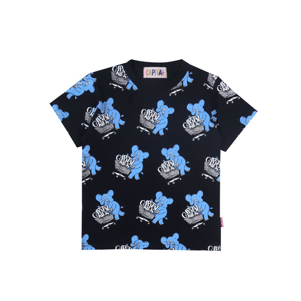 Elephant All Over - Black