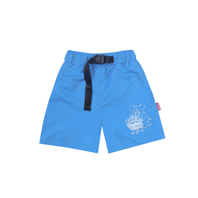 Elephant Shorts - Blue