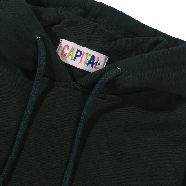 Two-Tone Hoodie - Green