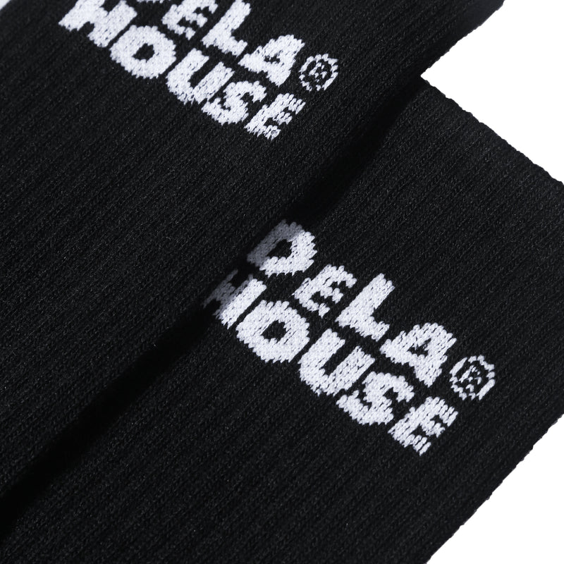 Dela House Logo Socks - Black