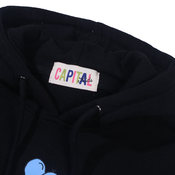 Elephant Hoodie - Black