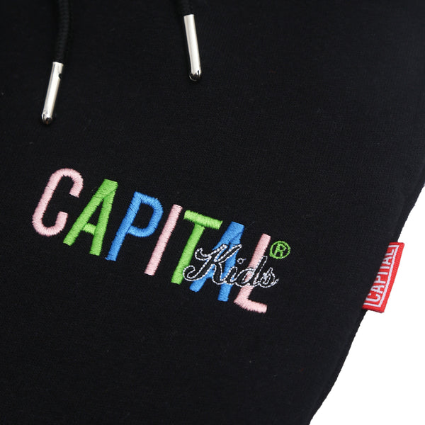 Logo Colors Sweatpants - Black