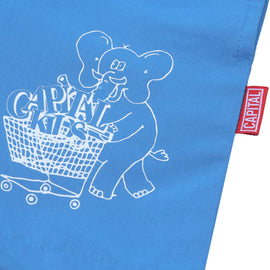 Elephant Shorts - Blue