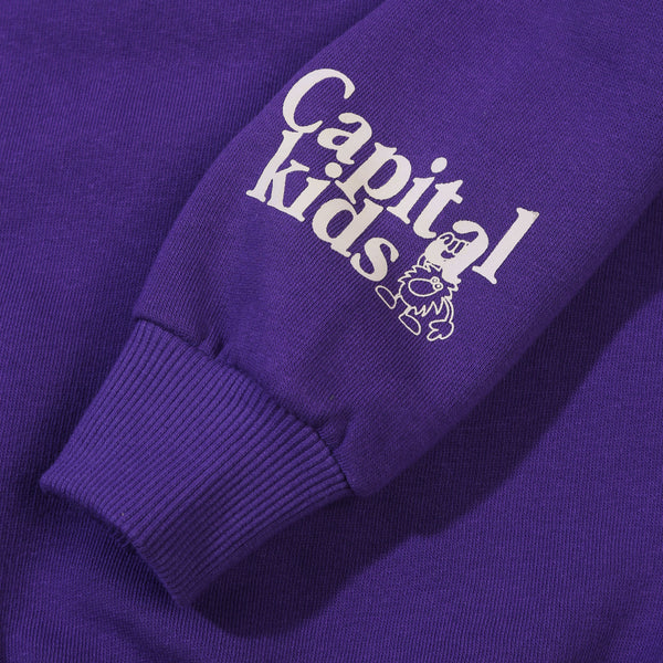 Two-Tone Hoodie - Purple